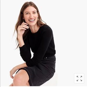 Black J.Crew Cashmere Sweater!!